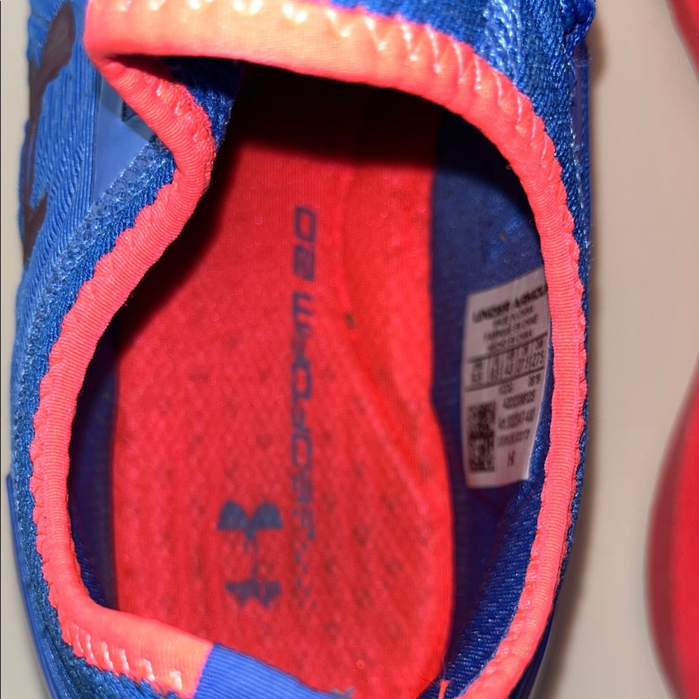 Under Armour W Hovr Phantom SE RF Womens Blue Pink Shoes - Picture 11 of 16